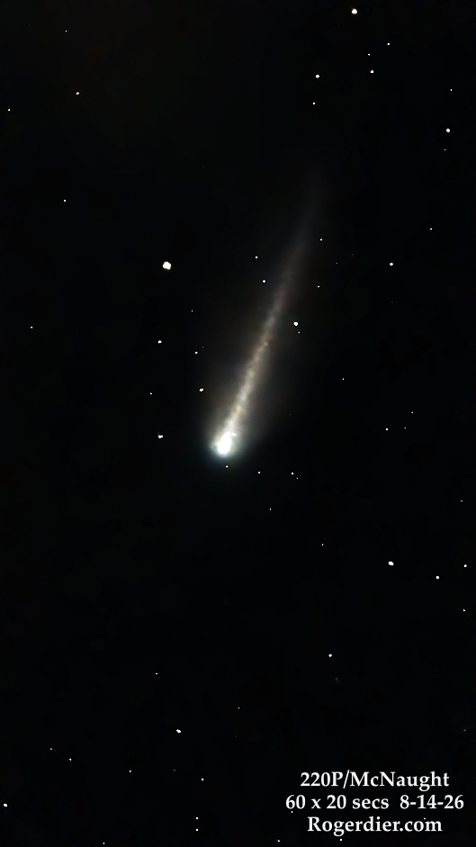 A Misbehaving Comet